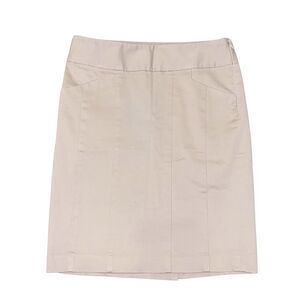 Size 0, The Limited Collection Tan Khaki Pencil Skirt w/ Front Pockets Work